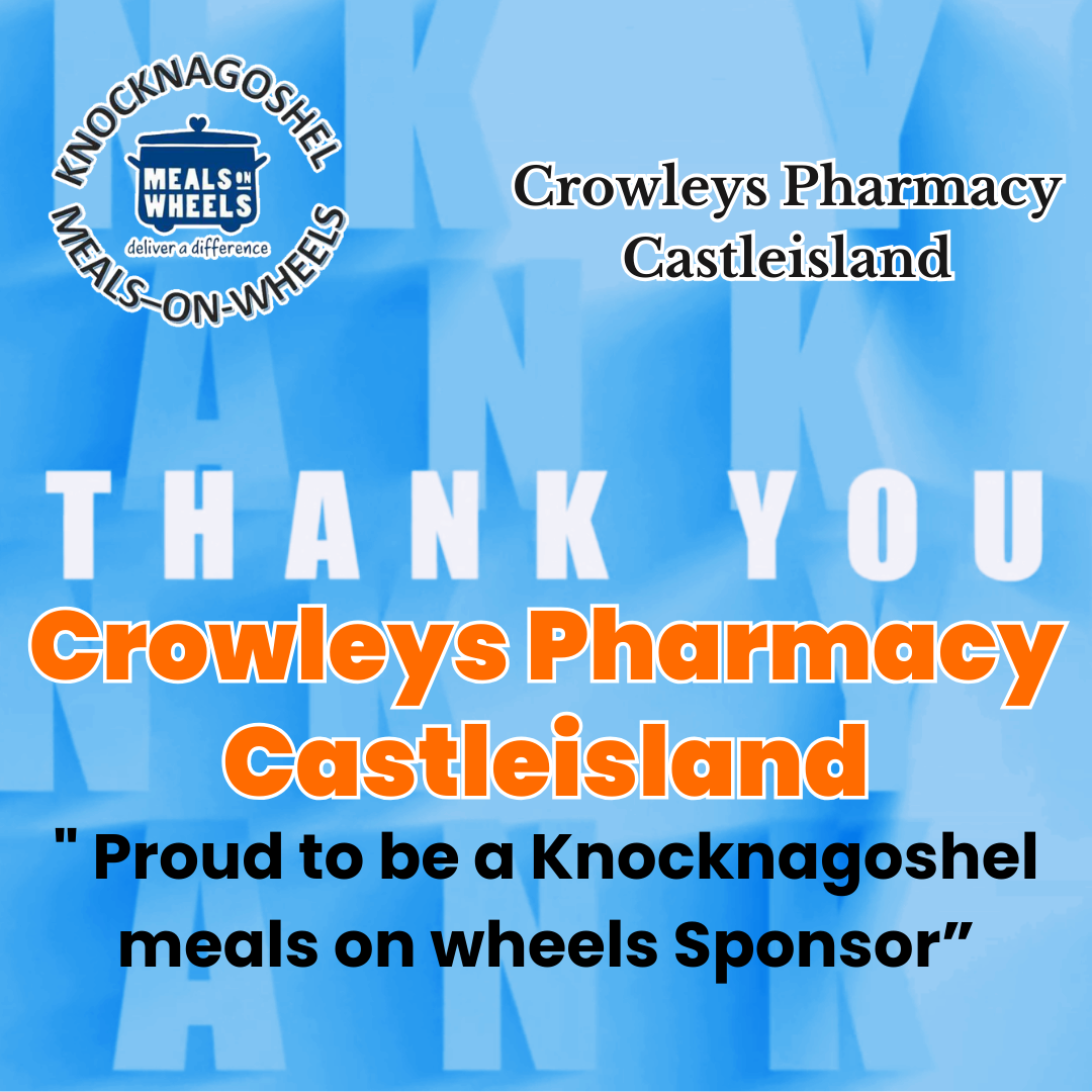 Our Sponsors Knocknagoshel Meals on Wheels